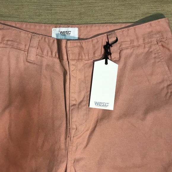 WESC Eddy Chino in Misty Rose 32 x 32 Brand New! - Picture 2 of 8